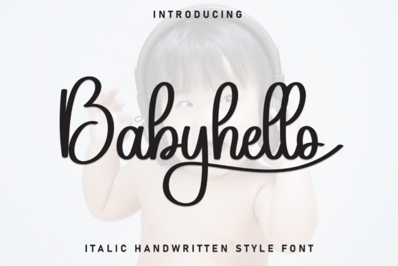 Babyhello: The Modern Script Font for Polished Web Design