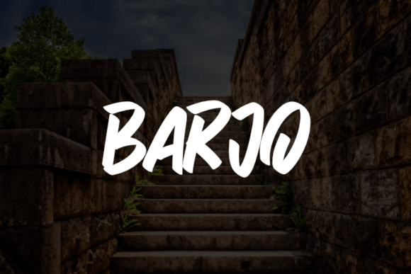 Barjo: The Dynamic Script Amp Typeface for Modern Campaigns