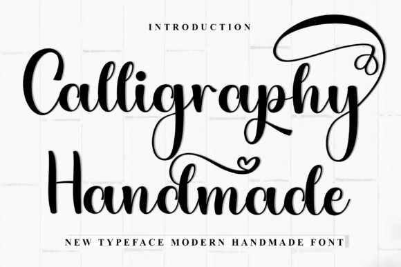 Calligraphy Handmade: A Festive Typeface for Editorial Design