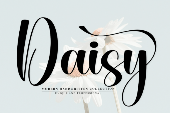 Daisy3: A Sophisticated Handwritten Script for Elegant Branding
