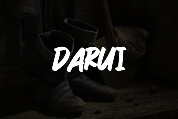 Darui: A Script Font for Editorial Design and Brand Identity