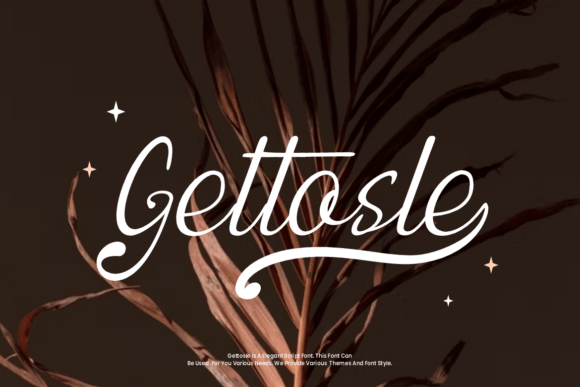 Gettosle: The Script Font That Transforms Small Business Branding