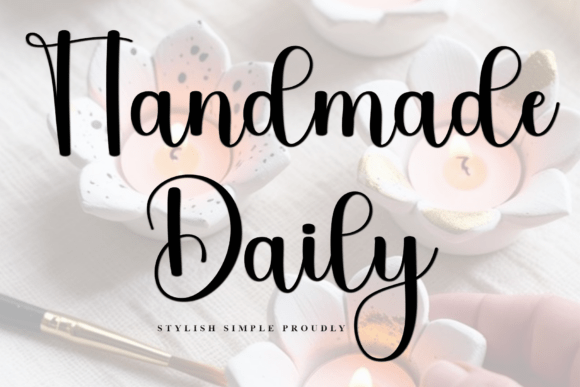 Handmade Daily: The Perfect Typeface for Your Creative Projects