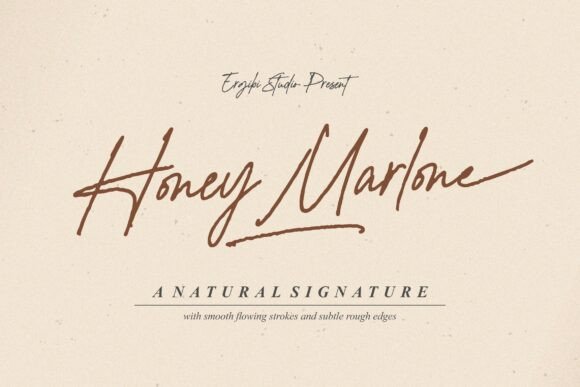 Honey Marlone: The Handwritten Typeface That Builds Trust for Small Businesses