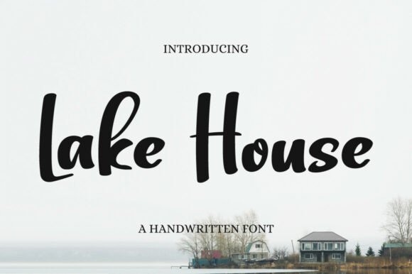 Lake House Typeface: Elevate Your Handmade Brand Identity