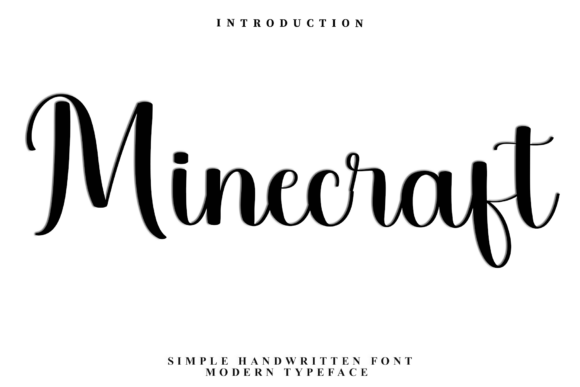 Minecraft: The Festive Typeface for Holiday Editorial Design