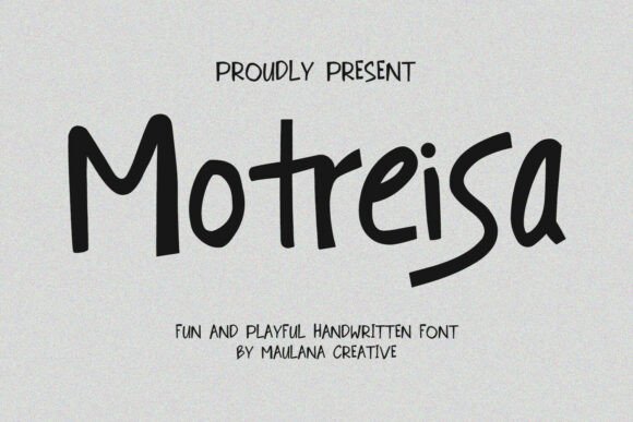 Motreisa: The Playful Typeface That Transforms Small Business Branding