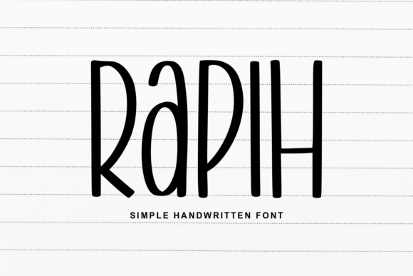 Rapih: The Handwritten Typeface for Authentic Campaigns