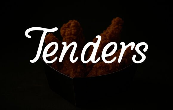 Tenders Typeface Review: A Timeless Handwritten Font for Modern Branding