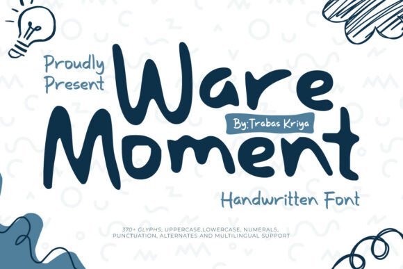Ware Moment: The Handwritten Typeface for Authentic Craft Brands